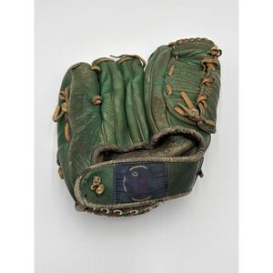 Vintage Duro Flex Baseball Glove 3120 Green Leather USA Made RHT Classic